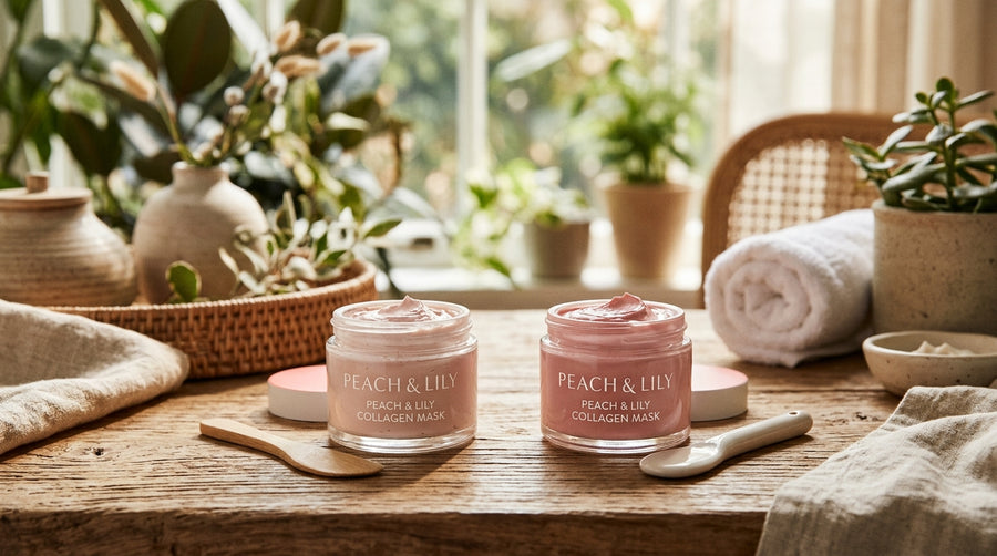 Peach and Lily Collagen Mask Comparison and Review