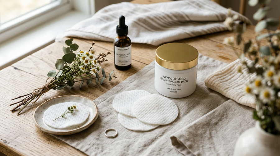 7 Best Glycolic Acid Exfoliating Pads for Clear and Glowing Skin